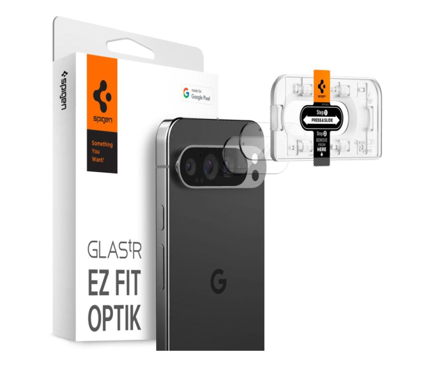 SPIGEN Optik.Tr ”Ez Fit” 2-Pack do Google Pixel 9 XL AGL08446 - 1290869 - zdjęcie